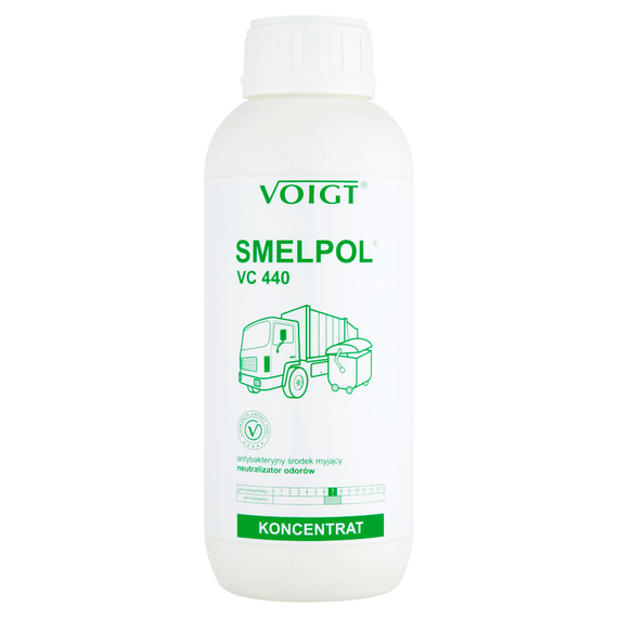 Voigt Smelpol VC 440 Antibakterielles Reinigungsmittel, Geruchsneutralisator, 1 l