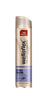 Wella Wellaflex 2nd Day Volume Extra Strong Hold 4 Lakier do włosów 250 ml