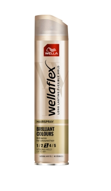 Wella Wellaflex Brilliant Colour stark Fixierung Haarspray 250 ml