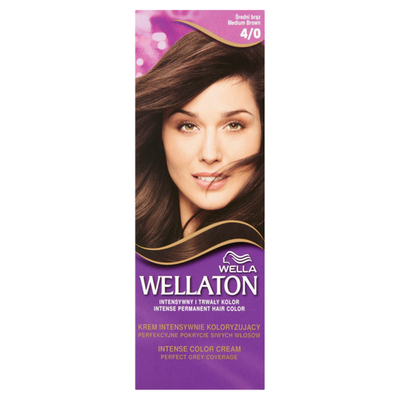 Wella Wellaton Creme Färbung 4/0 Mittelbraun
