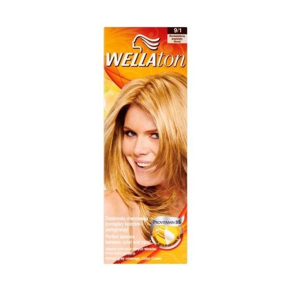 Wella Wellaton Creme Färbung 9/1 beleuchtete Aschblond