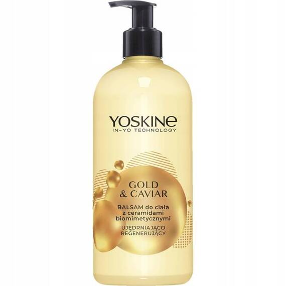 Yoskine Body Balsam do ciała z ceramidami biomimetycznymi GOLD  400 ml