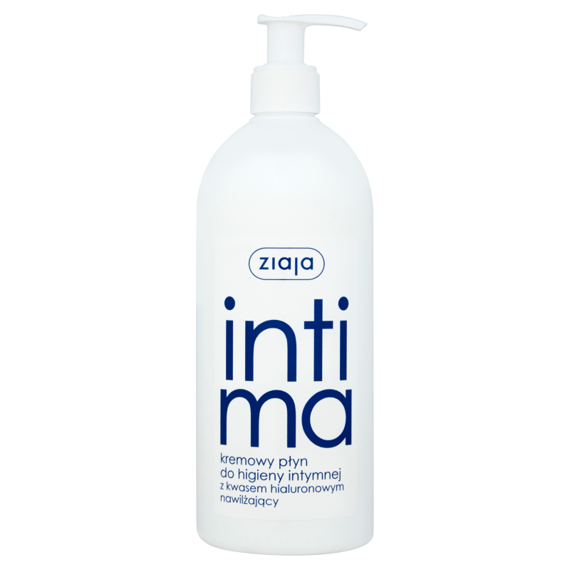 Ziaja Intima Creme Intimpflege waschen mit Hyaluronsäure feuchtigkeitsspendend 500ml