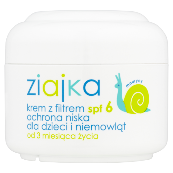 Ziaja Ziajka Creme Filter für Kinder und Babys ab 3 Monaten SPF 6 50ml