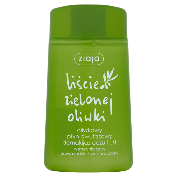 Ziaja grüne Oliven Blätter Olive flüssigen Zweiphasen Augen und Lippen-Make-up-Entferner 120ml