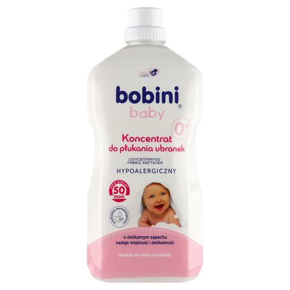 bobini Baby-Weichspüler-Konzentrat, hypoallergen, 1,8 l (50 Wäschen)