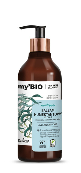 my'BIO Nawilżający balsam humektantowy 400ml