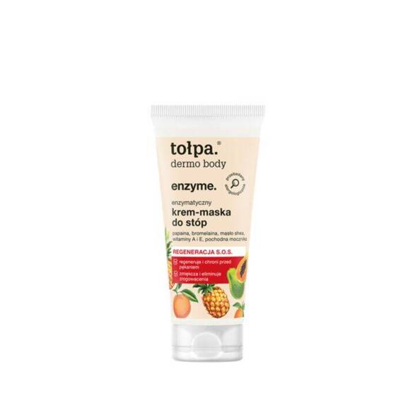 tołpa dermo body enzyme. enzymatyczny krem-maska do stóp, 60 ml