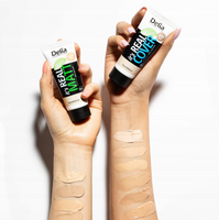 Delia Cosmetics It's Real Matt Podkład matujący odżywczo-nawilżający nr 106 COFFEE 30ml