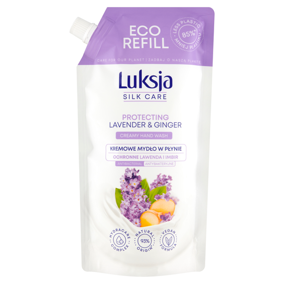Luksja Silk Care Creamy protective liquid soap lavender and ginger 500 ml