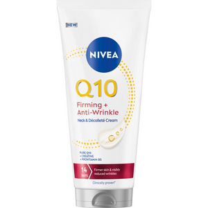 Nivea Q10 Straffende + Anti-Falten-Hals- und Dekolletécreme 200 ml