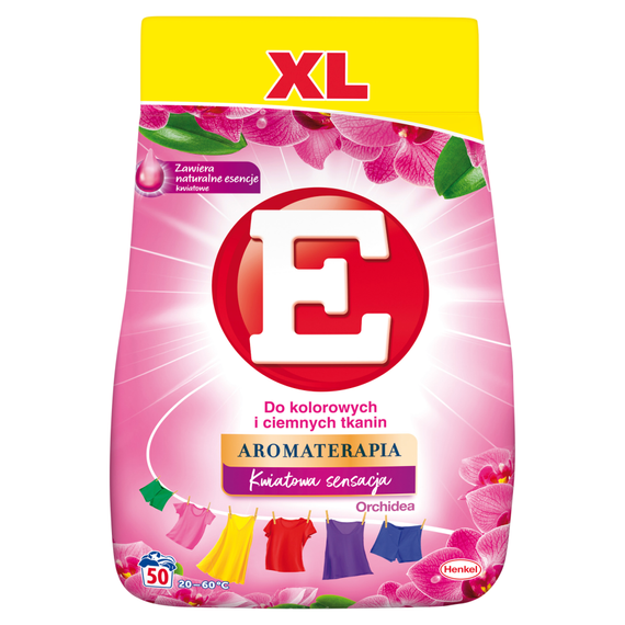 E Aromatherapy Washing powder for colored and dark fabrics orchid 3.00 kg (50 washes)