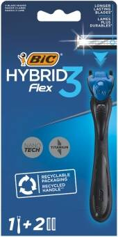 Bic Flex 3 HYBRID maszynka do golenia 2 wkłady