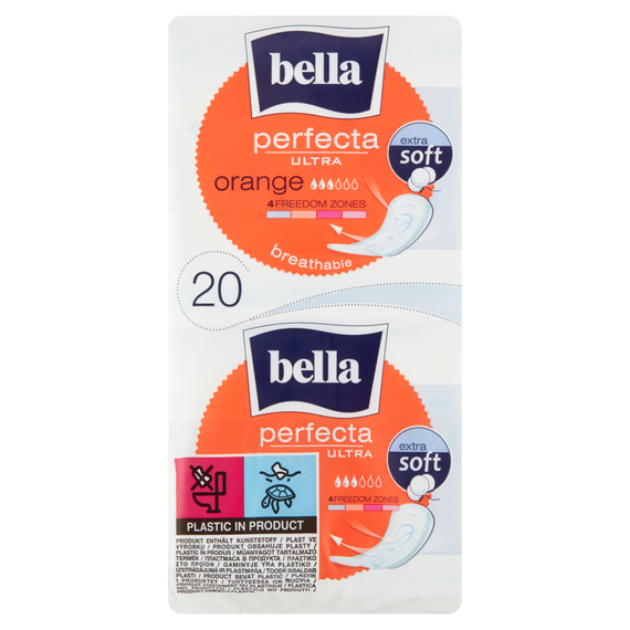 Bella Perfecta Ultra Orange Extra Soft Damenbinden 20 Stück