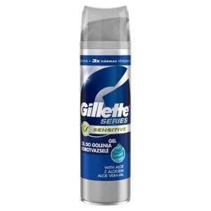Gillette Series Kojący żel do golenia z aloesem, 200 ml