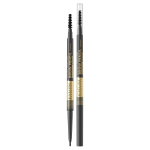 Eveline Cosmetics Micro Precise Ultrapräziser Augenbrauenstift, Nr. 04 Graphite