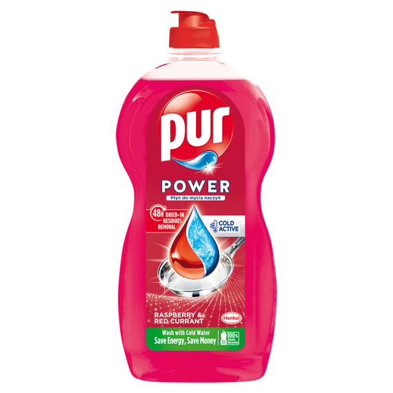 Pur Power Himbeere & Rote Johannisbeere Spülmittel 1,2 l