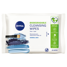Nivea Biodegradable 3in1 Refreshing Makeup Removal Wipes 25 pcs