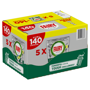 Fairy Platinum Lemon All-in-One-Geschirrspülerkapseln, 140 Tabletten