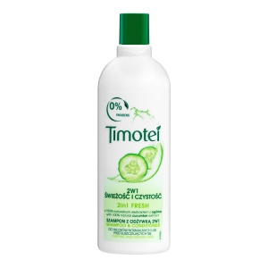 Timotei Detox Oczyszczający Szampon Do Włosów 400ML Świeżość - ogórek 400 ml