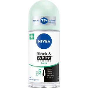 Nivea Black&White Invisible Fresh Antiperspirant Roll ON 50 ml