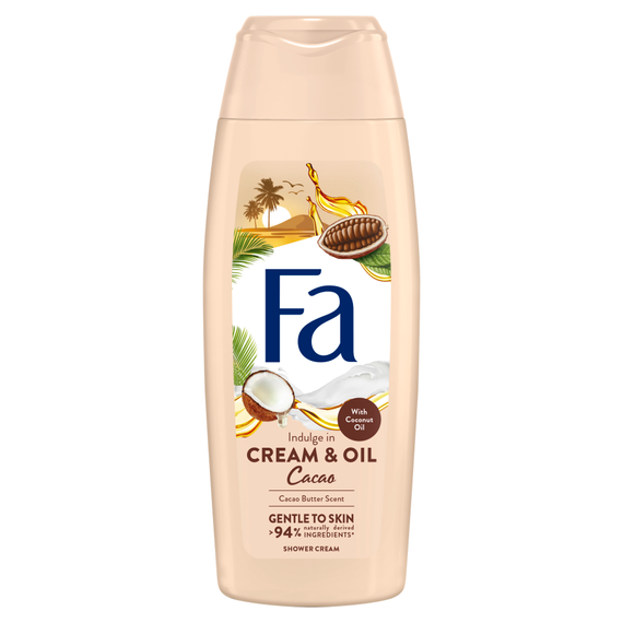 Fa Cream & Oil Cacao Creamy shower gel with cocoa butter scent 250 ml