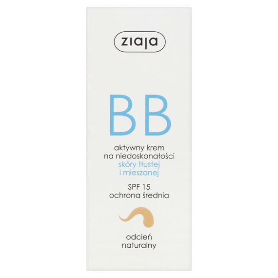 Ziaja BB Aktive Hautunreinheiten fettige und Mischhaut SPF 15 50ml