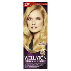 Wella Wellaton Krem intensywnie koloryzujący jasny blond 8/0