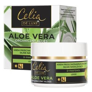 Celia Aloe Vera Krem przeciwzmarszczkowy silnie nawilżający Lekki 50 ml