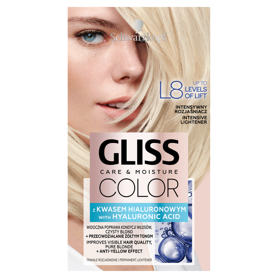 Gliss Color Care & Moisture Intensywny rozjaśniacz