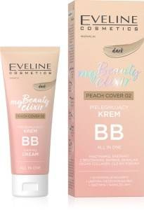 My Beauty Elixir Pielęgnujący krem BB all in one, Peach Cover Dark 02