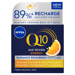 Nivea Q10 Przeciwzmarszczkowa Energia Regenerujący krem na noc 50 ml
