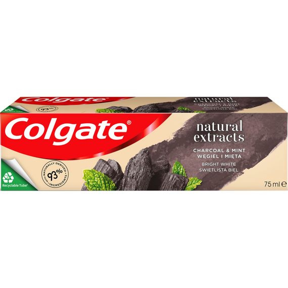 Colgate Natural Extracts Charcoal + White Toothpaste 75 ml