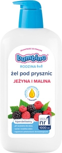 Bambino Rodzina Żel pod prysznic jeżyna i malina 1000 ml