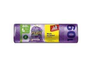 Jan Niezbędny Magnum Flex & Strong Garbage bags with lavender scent 60 l 8 pieces