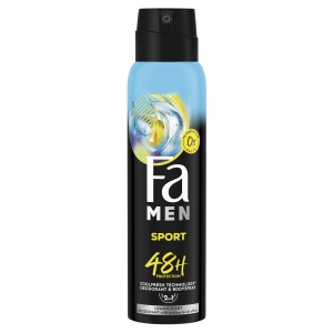 Fa Men Sport 48 h Spray-Deodorant mit dem Duft grüner Zitrusfrüchte 150 ml