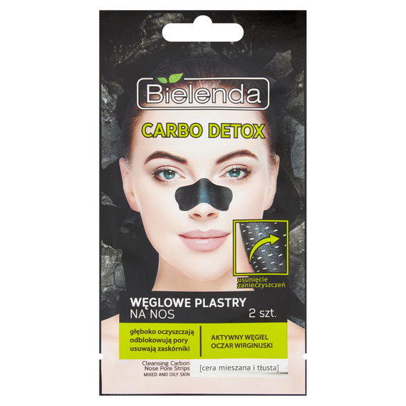 Bielenda Carbo Detox Carbon nose patches 2 pieces