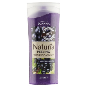 Joanna Naturia Peeling drobnoziarnisty czarna porzeczka 100 g