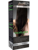 Marion Natura Styl farba do włosów 620 Ciemny Brąz 80ml + odżywka 10ml