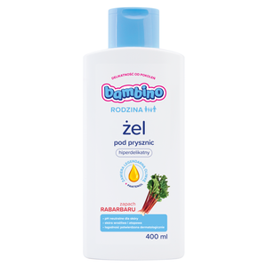 Bambino Rodzina Żel pod prysznic o zapachu rabarbaru 400 ml