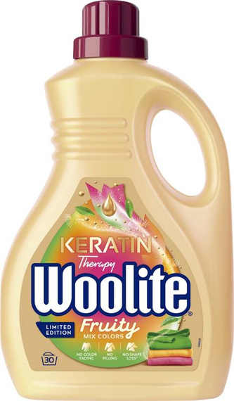 Woolite Keratin Therapy Fruity Waschflüssigkeit 1,8 l (30 Wäschen)