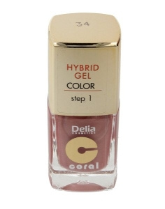 LAKIER DO PAZNOKCI HYBRID GEL 34 PERLOWY CIELISTY