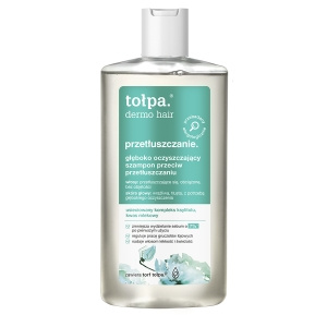  TOŁPA  dermo hair przetłuszczanie głęboko oczyszczający szampon przeciw przetłuszczaniu, 250 ml