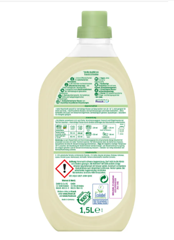 Frosch Baby płyn do prania 1.5 L z Niemiec