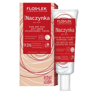 stopNACZYNKA Krem pod oczy anti-aging rozjaśniający cienie 30 ml - Floslek