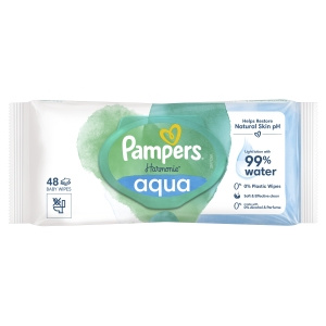 Chusteczki nawilżane Pampers Harmonie aqua 1 x 48szt