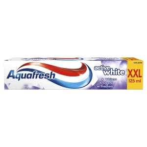 Aquafresh XXL Active White Pasta do zębów z fluorkiem 125 ml