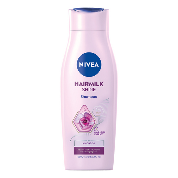 Nivea Haarmilch-Glanz-Shampoo für natürlichen Glanz, 400 ml