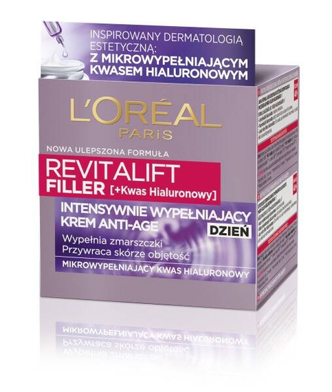 L'Oreal Paris Revitalift Filler Intensively filling Anti-Age day cream 40+ 50 ml