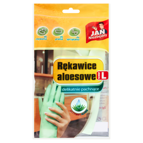 Jan Niezbędny Aloe-Handschuhe, Größe L